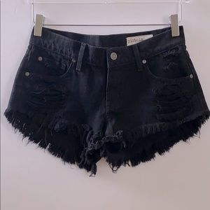 Pistola Gigi Distressed Shorts